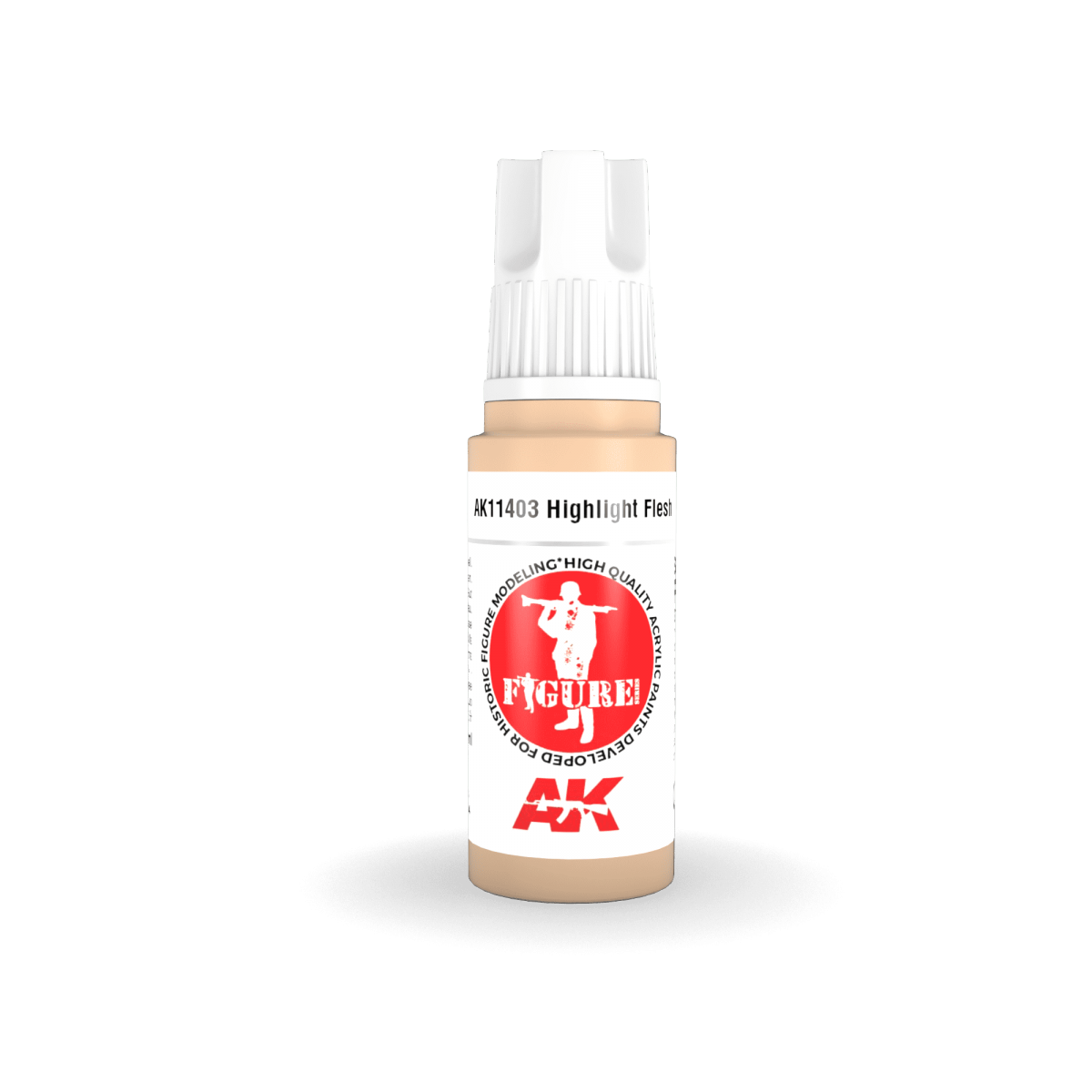AK Interactive AK11403 Highlight Flesh 17ml – Bild 2