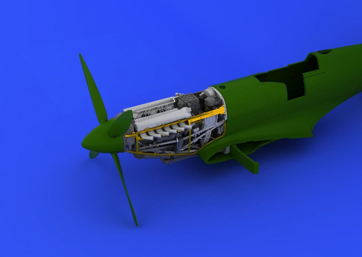 Eduard 648200 Spitfire Mk. VIII engine 1/48 (EDUARD) – Bild 5