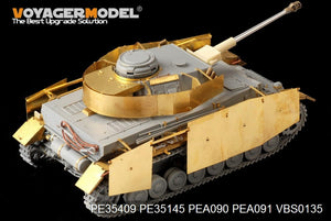 Voyager Model PE35409 WWII German Pz.Kpfw.IV Ausf.G basic w/smoke discharger For DRAGON 1/35 – immagine 3
