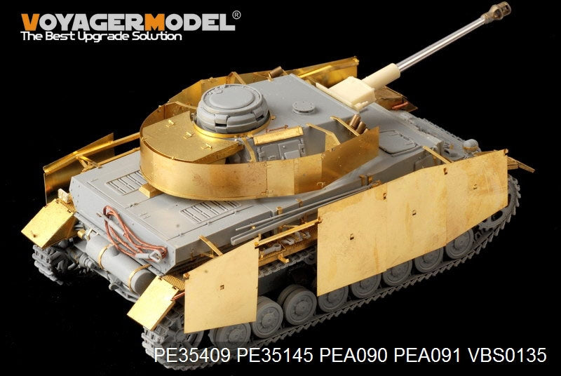 Voyager Model PE35409 WWII German Pz.Kpfw.IV Ausf.G basic w/smoke discharger For DRAGON 1/35 – immagine 3