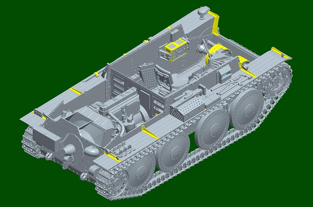 Hobby Boss 82603 38(t) tank E/F type 1/16 – immagine 11
