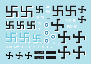 Star Decals 35-C1042 Finnish Tanks in WW2 # 6 1/35 – imagen 3