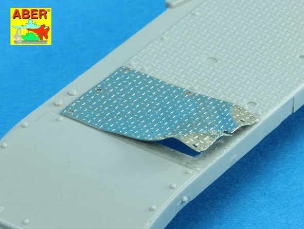 Aber 16099 WWII German pattern treadplate (Trumpeter Pz. IV) 1/16 – Bild 5