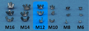 Point de non-retour 1623004 Écrous à oreilles M12 1/16 – image 2