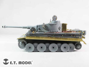 E.T. Model EA35-109 WWII German TIGER I Fender &amp;amp; Side Skirts (Early Production) For DRAGON Smart Kit 1/35 – immagine 5