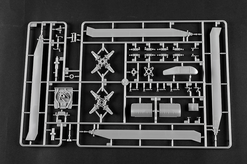 Trumpeter 05114 AH-64A Apache Early 1/35 – zdjęcie 21