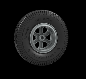 Panzer Art RE35-797 Sd.Kfz 8 Early front wheels (Continental) 1/35 – imagen 2