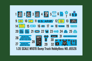Hobby Boss 85526 M1070 Dump Truck 1/35 – Bild 3
