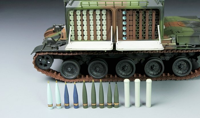 Meng Model TS-004 French AUF1 155mm Self-propelled Howitzer 1/35 – Bild 3