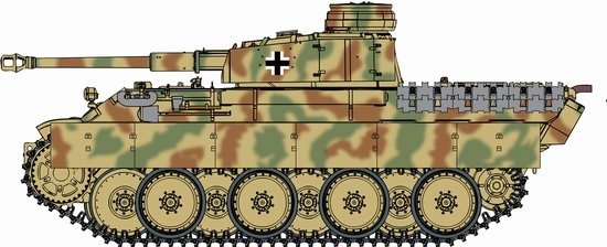 Dragon 7508 Berge-Panther mit Pz.Kpfw.IV Turm 1/72 – immagine 4