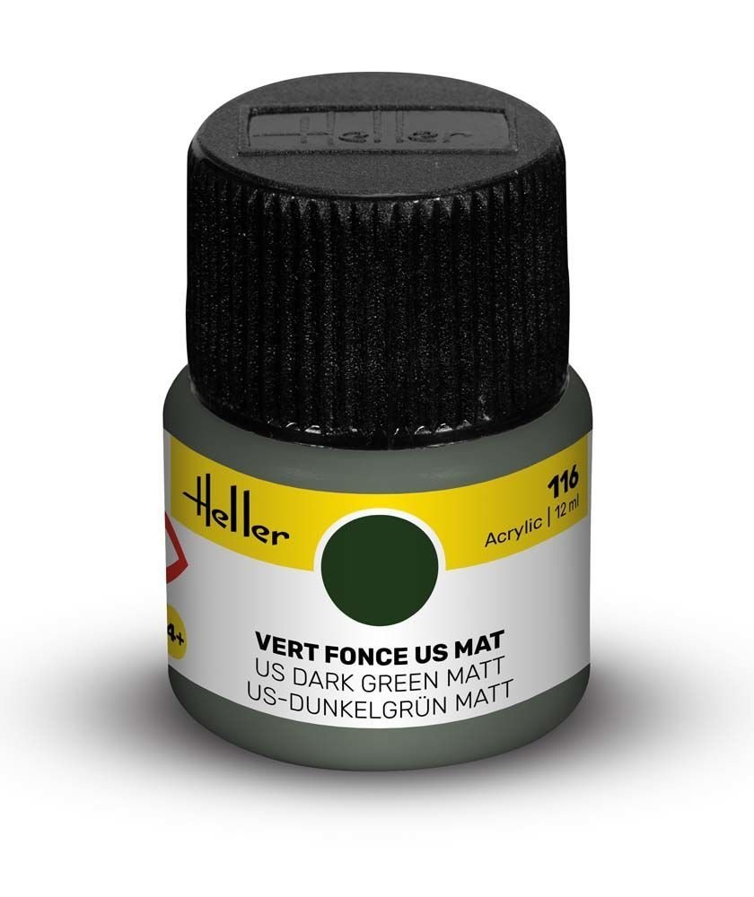 Heller 9116 116 US Vert foncé mat 12 ml