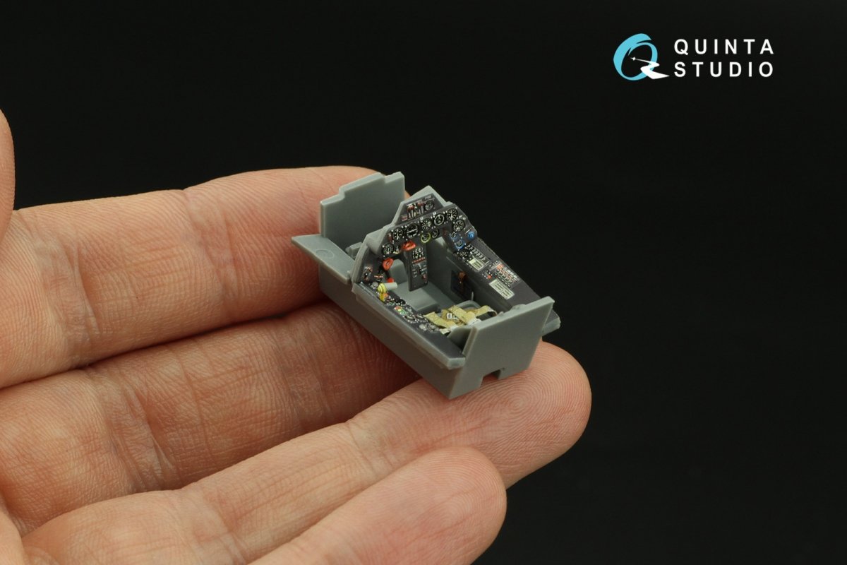 Quinta Studio QD48269 Fw 190A-8 3D-Printed &amp;amp; coloured Interior on decal paper (Tamiya) 1/48 – imagen 8