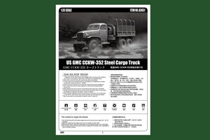 Hobby Boss 83831 US GMC CCKW-352 Steel Cargo Truck 1/35 – Bild 3