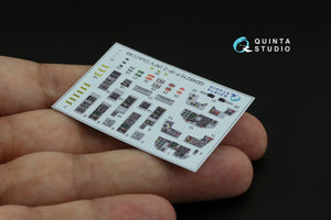 Quinta Studio QD48210 F-5F-2 3D-Printed &amp;amp; coloured Interior on decal paper (AFV club) 1/48 – imagen 3