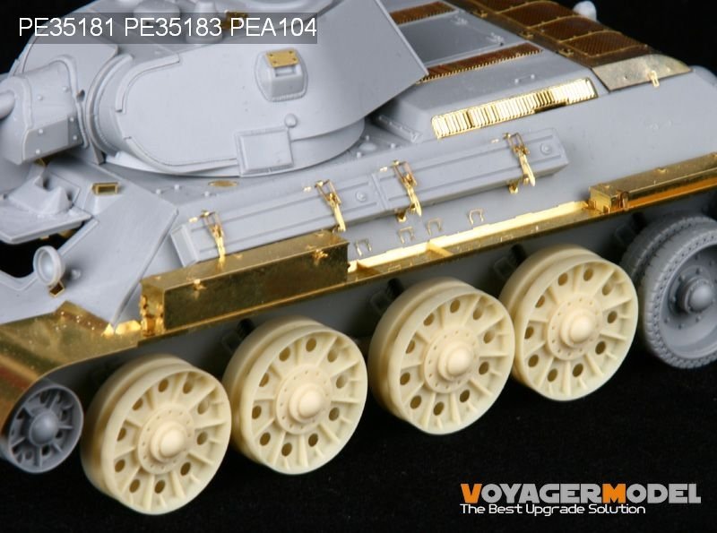 Voyager Model PE35183 Fenders for T-34/76 STZ Mod.1941 for DRAGON 6355 1/35 – Bild 7