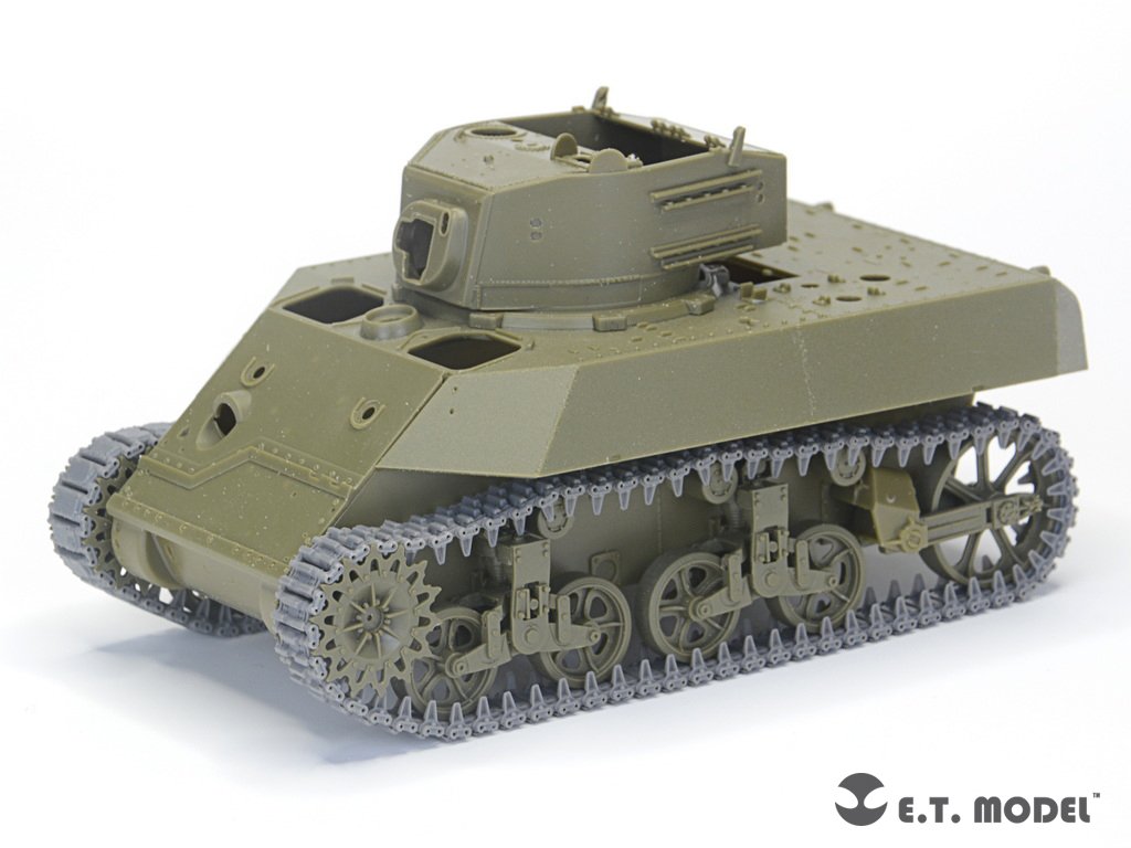 E.T. Model P35-039 WWII US ARMY M3/M5 Stuart Light Tank T36E6 Workable Track ( 3D Printed ) 1/35 – Bild 4