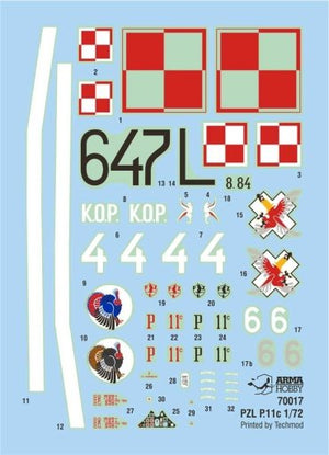 Arma Hobby 70017 PZL P.11c Kresy 1/72 – Bild 10