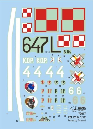 Arma Hobby 70017 PZL P.11c Kresy 1/72 – Bild 10