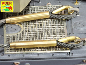 Aber 16030 Tow cables and track cable with brackets used on Tiger I, King Tiger and Panther 1/16 – Bild 4