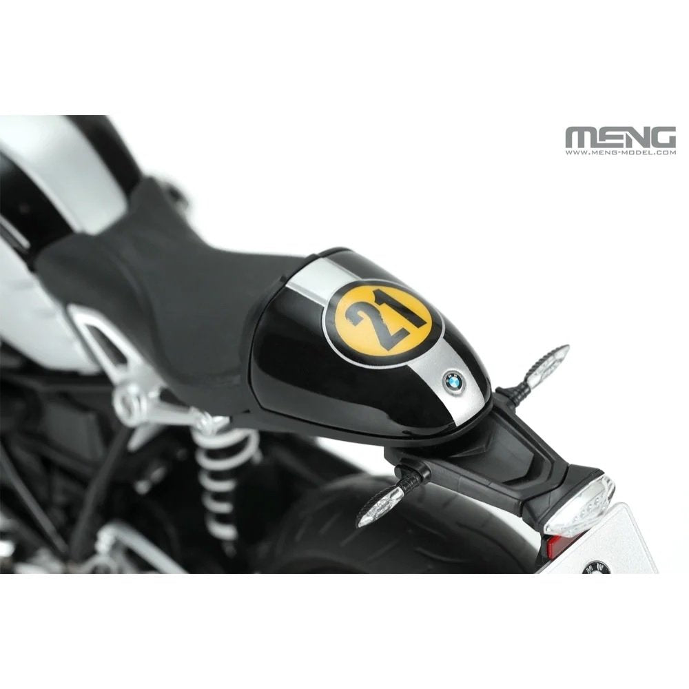 Meng Model MT-003u BMW R nineT Option 719 Black Storm Metallic Vintage Pre-coloured Edition 1/9 – Bild 5