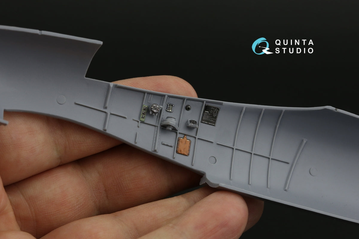 Quinta Studio QD32210 Westland Whirlwind F Mk.I 3D-Printed &amp;amp; coloured Interior on decal paper (Special Hobby) 1/32 – immagine 11