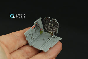 Quinta Studio QD32122 P-40E War Hawk 3D-Printed &amp;amp; coloured Interior on decal paper (Trumpeter) 1/32 – immagine 8