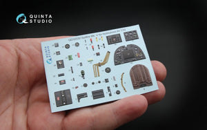 Quinta Studio QD32030 Spitfire Mk.V 3D-Printed &amp;amp; coloured Interior on decal paper (for Hobbyboss kit) 1/32 – Bild 4