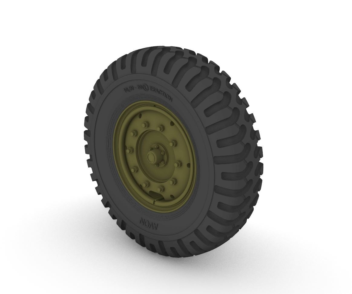 Panzer Art RE35-684 Leyland “Retriever” Road wheels (AVON) 1/35 – immagine 2