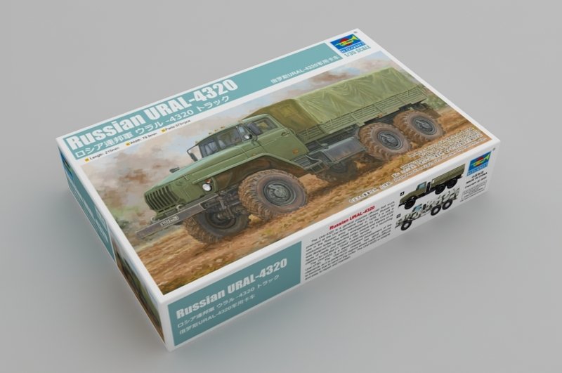 Trumpeter 01072 Russian URAL 4320 1/35 – image 2