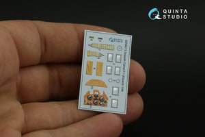 Quinta Studio QD48276 Sopwith Camel F.1 3D-Printed &amp;amp; coloured Interior on decal paper (Eduard) 1/48 – Bild 3