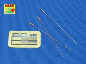 Aber R-27 German 1,4 m aerials (set of 3 pcs) 1/35
