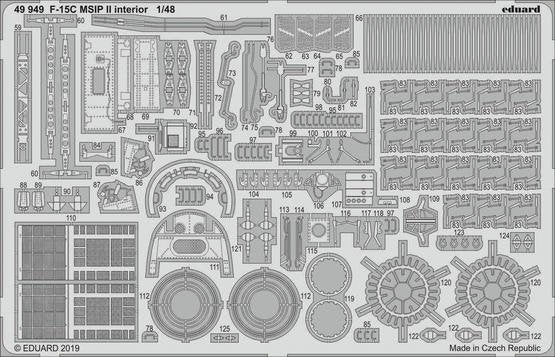 Eduard 49949 F-15C MSIP II interior 1/48 GREAT WALL HOBBY – Bild 2