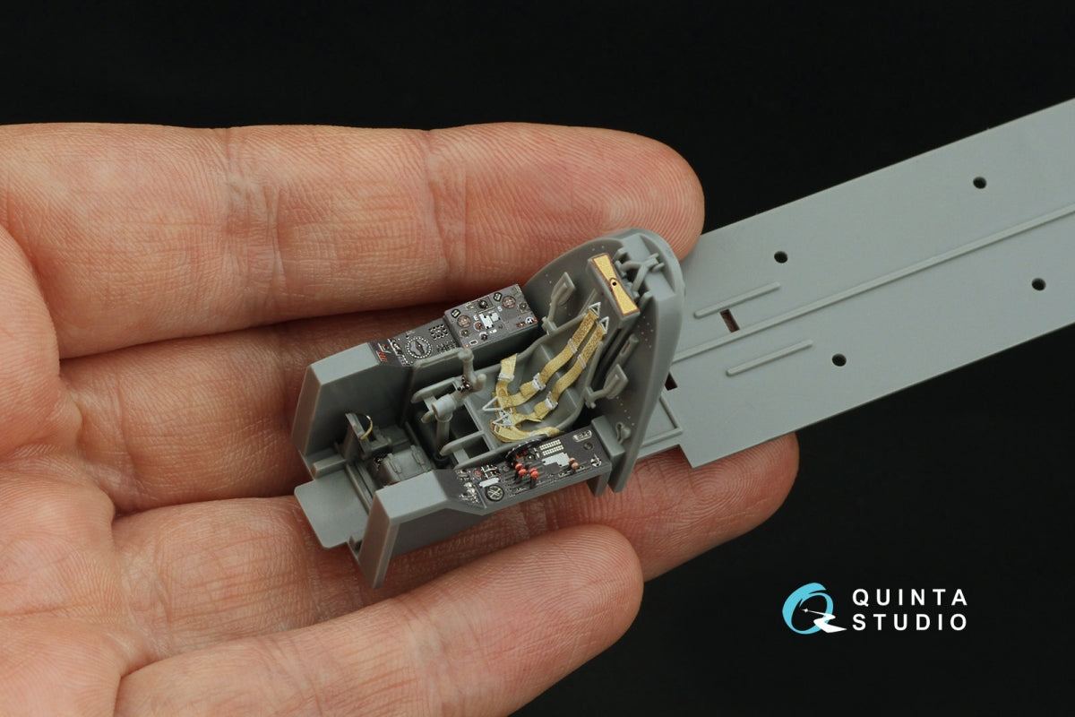 Quinta Studio QD48515 Do 335A-12 Trainer 3D-Printed &amp;amp; colored Interior on decal paper (Tamiya) 1/48 – image 7