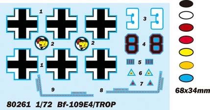 Hobby Boss 80261 BF-109E4/TROP 1/72 – image 3