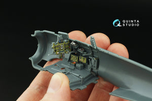 Quinta Studio QD48492 A6M2 Zero Mitsubishi Production 3D-Printed coloured Interior on decal paper (Eduard) 1/48 – Bild 10