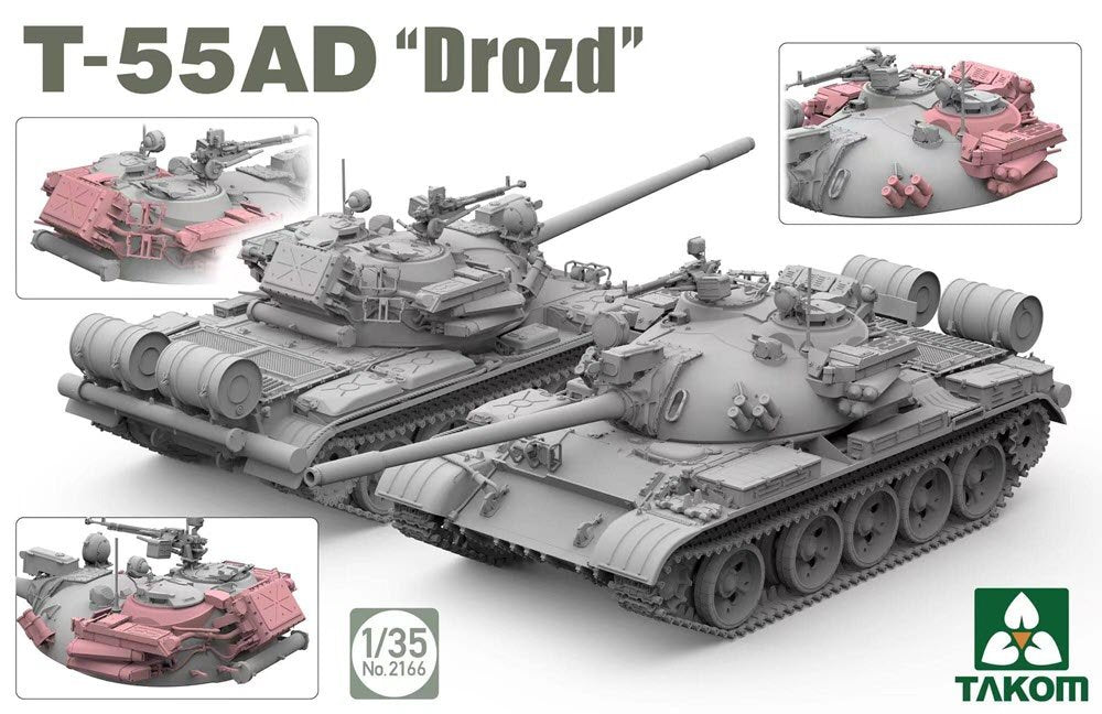 Takom 2166 T-55AD &amp;quot;Drozd&amp;quot; 1/35 – immagine 2