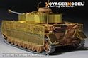 Voyager Model PEA446 WWII German Pz.Kpfw.IV Ausf.J &amp;quot;Thoma shields&amp;quot; wire mesh schürzen（Last Production）(For RFM 5033) 1/35 – Bild 3