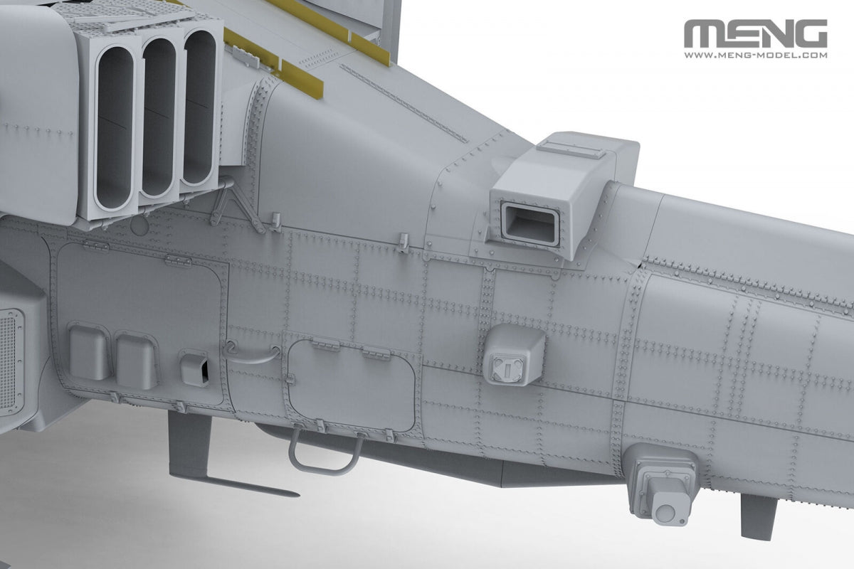 Meng Model QS-005 AH-64 D Saraf - Heavy Attack Helicopter (Israeli Air Force) 1/35 – immagine 13