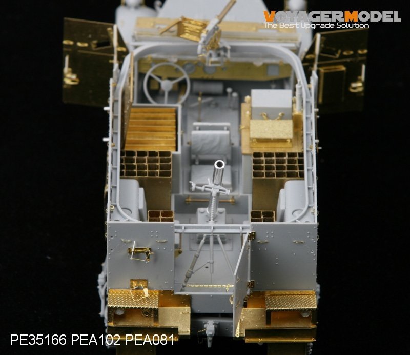 Voyager Model PE35166 WWII M4 81mm Mortar Carrier (For DRAGON 6361) 1/35 – zdjęcie 4