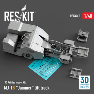 RESKIT RSK48-0003 MJ-1B "Jammer" lift truck (3D Printed model kit) 1/48