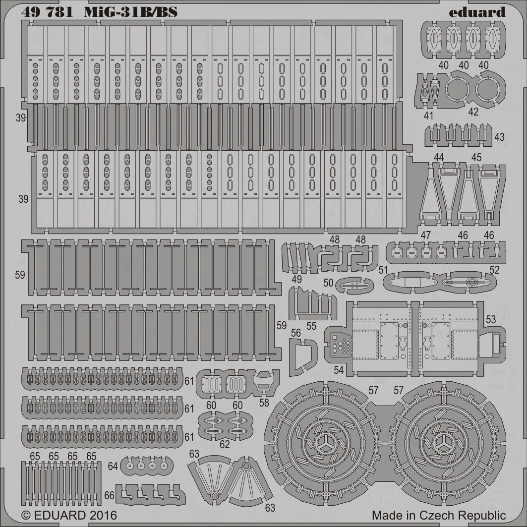 Eduard 49781 MiG-31B/ BS 1/48 AMK – image 2