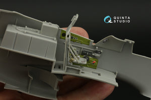 Quinta Studio QD32144 P-51D Mustang 3D-Printed &amp;amp; coloured Interior on decal paper (Trumpeter) 1/32 – imagen 12