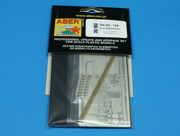Aber 35103 Sd.Ah.116 zestaw dodatkowy (TAM) 1/35 – zdjęcie 3