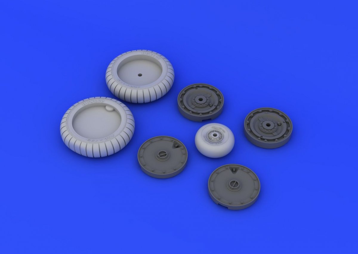 Eduard 632055 Fw 190F-8 wheels 1/32 Revell – immagine 3