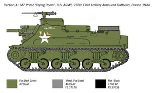 Italeri 6580 M7 Priest Howitzer Motor Carriage 1/35 – imagen 8