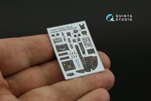 Quinta Studio QDS-48424 Mosquito FB Mk.VI/NF Mk.II 3D-Printed coloured Interior on decal paper (Tamiya) (Small version) 1/48 – zdjęcie 3