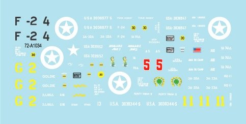 Star Decals 72-A1034 US M4A1 Sherman. 1/72 – Bild 3