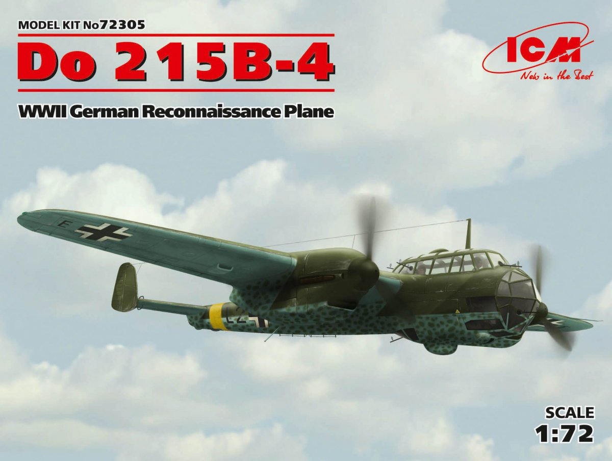 ICM 72305 Do 215B-4, WWII Reconnaissance Plane 1/72