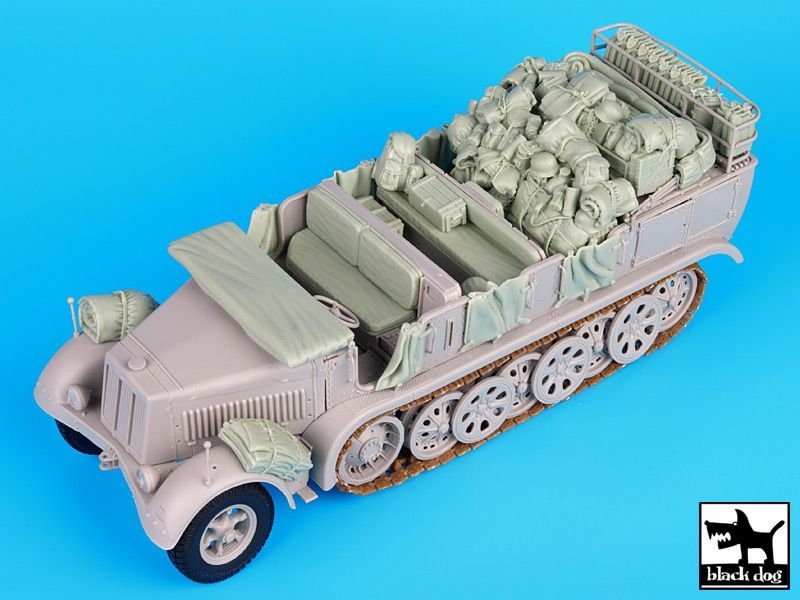 Black Dog T35072 Sd.Kfz 8 big accessories set 1/35 – imagen 5