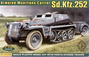 ACE 72238 Sd.Kfz.252 transporteur de munitions blindé (1/72)